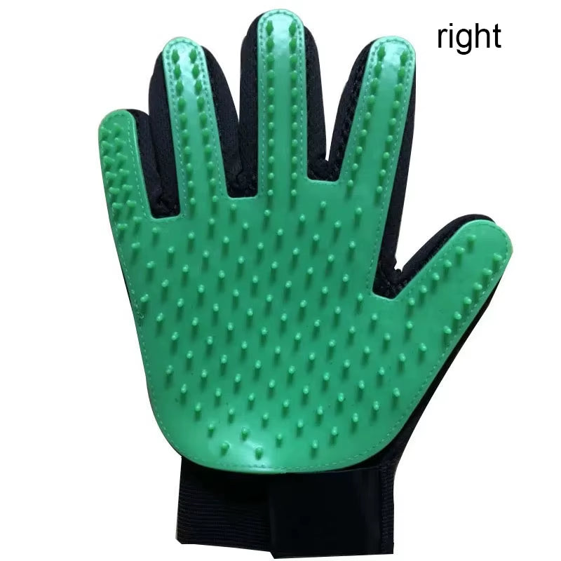 Ultimate Pet Hair Removal Glove – Grooming and Deshedding Tool for Dogs and Cats with Massage Brush Feature