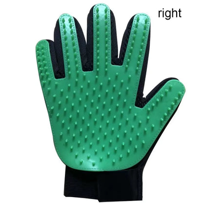 Ultimate Pet Hair Removal Glove – Grooming and Deshedding Tool for Dogs and Cats with Massage Brush Feature