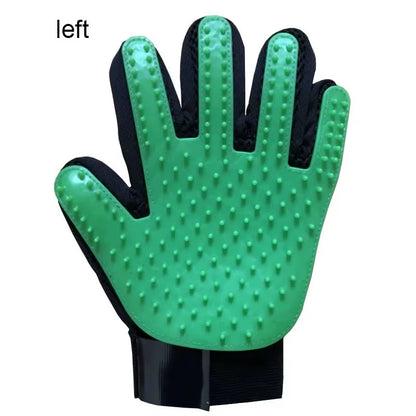 Ultimate Pet Hair Removal Glove – Grooming and Deshedding Tool for Dogs and Cats with Massage Brush Feature