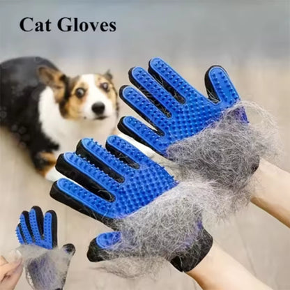 Ultimate Pet Hair Removal Glove – Grooming and Deshedding Tool for Dogs and Cats with Massage Brush Feature