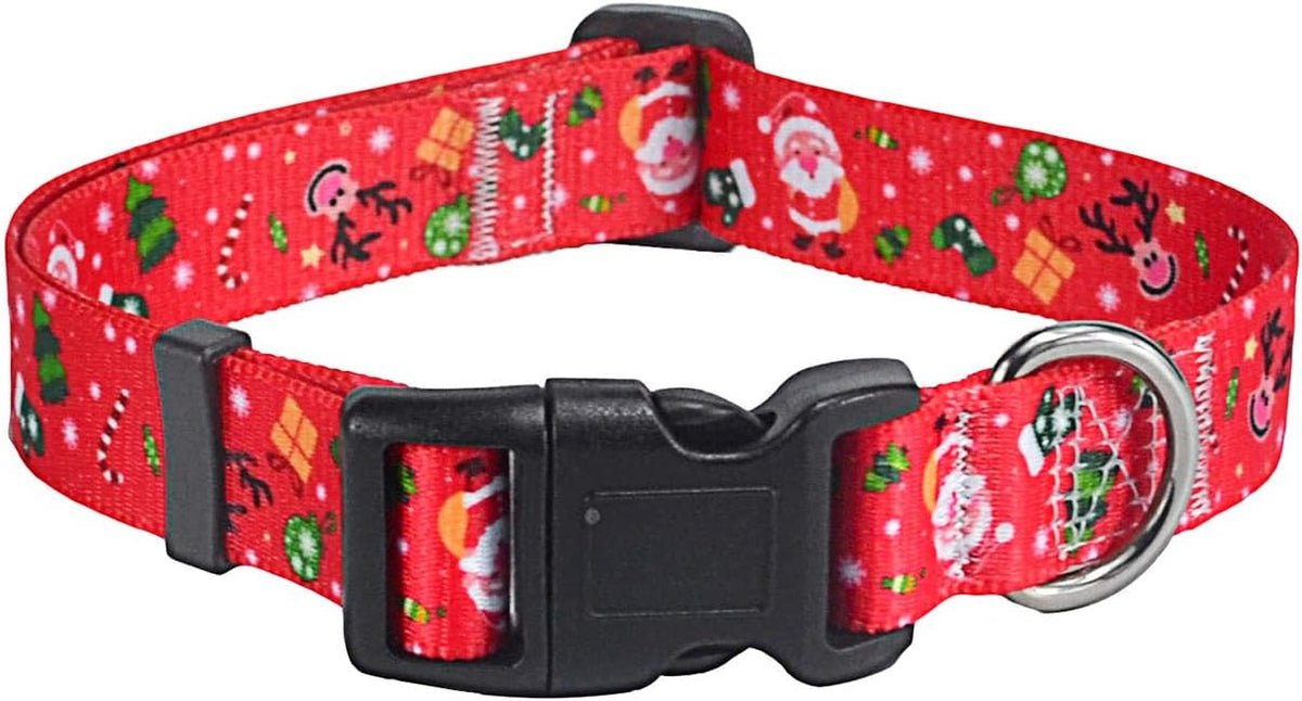 Festive Christmas Dog Collar for Small Dogs - Perfect Holiday Accessory!
