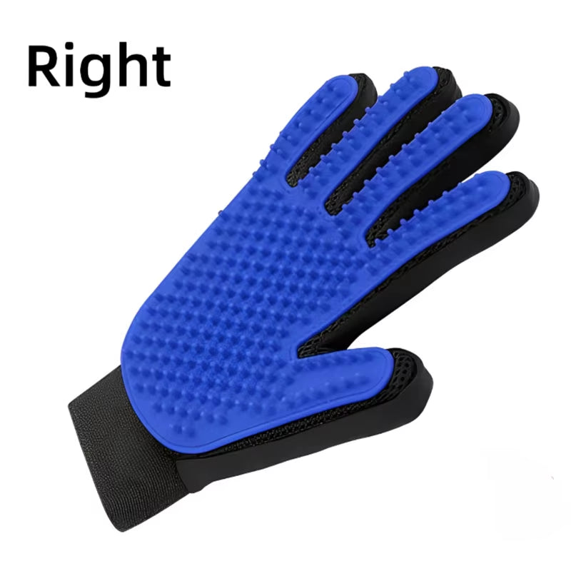 Ultimate Pet Hair Removal Glove – Grooming and Deshedding Tool for Dogs and Cats with Massage Brush Feature