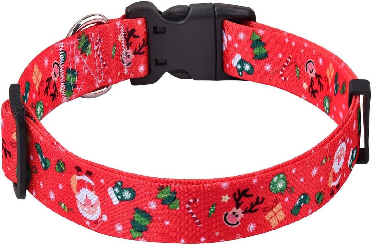 Festive Christmas Dog Collar for Small Dogs - Perfect Holiday Accessory!