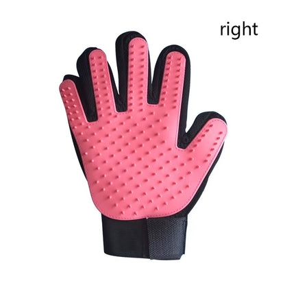 Ultimate Pet Hair Removal Glove – Grooming and Deshedding Tool for Dogs and Cats with Massage Brush Feature