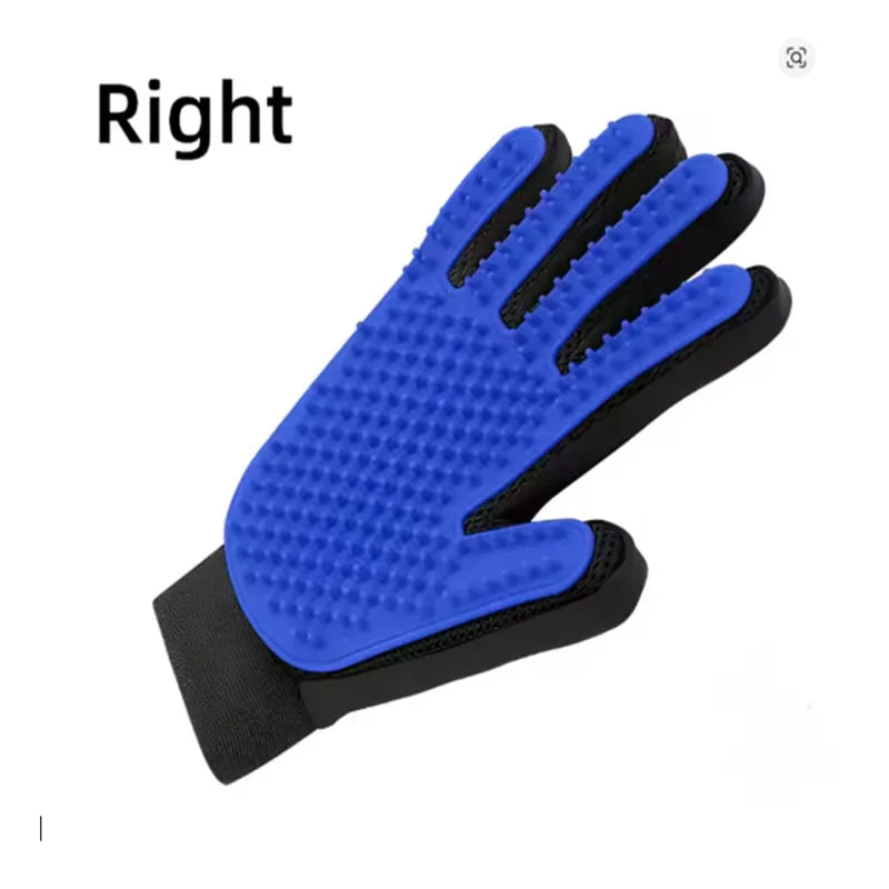 Ultimate Pet Hair Removal Glove – Grooming and Deshedding Tool for Dogs and Cats with Massage Brush Feature