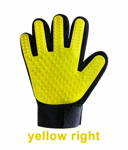 Ultimate Pet Hair Removal Glove – Grooming and Deshedding Tool for Dogs and Cats with Massage Brush Feature