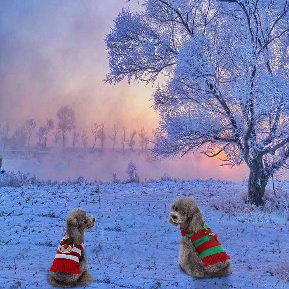 Dog Sweater Turtleneck Knitted,Dog Clothes for Small Medium Dog,Cute Dog Sweaters for Fall Winter，Warm and Soft Dog Sweater