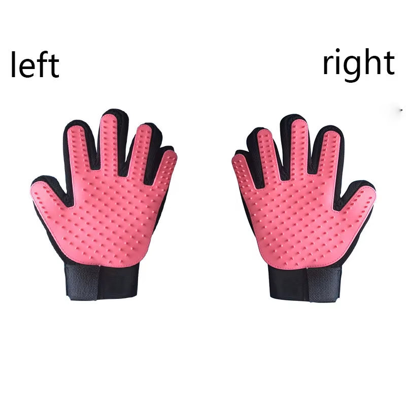 Ultimate Pet Hair Removal Glove – Grooming and Deshedding Tool for Dogs and Cats with Massage Brush Feature