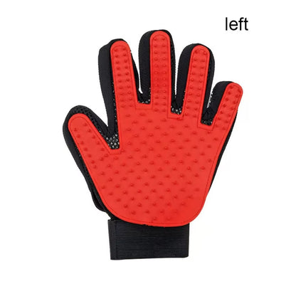 Ultimate Pet Hair Removal Glove – Grooming and Deshedding Tool for Dogs and Cats with Massage Brush Feature